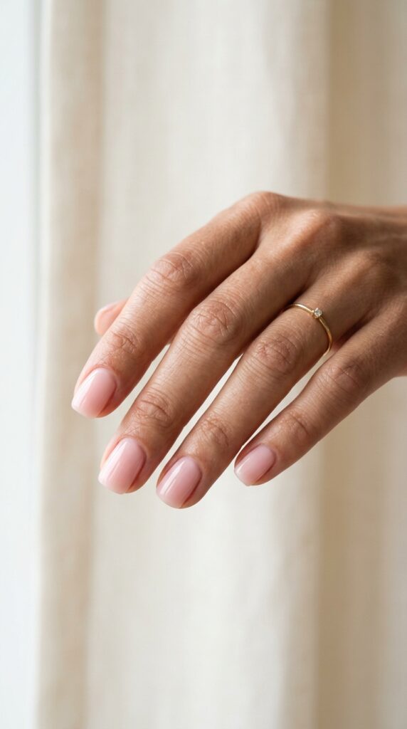 18 Short Summer Nails That Are Cute, Bright & Totally Save-Worthy Ideas to Elevate Your Style 11 Short pink nails 202604251308