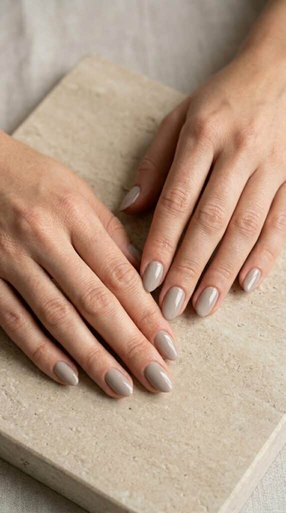 25 Stunning Short Almond Nail Ideas for 2026 to Elevate Your Style 23 Two hands with 202604242307 1