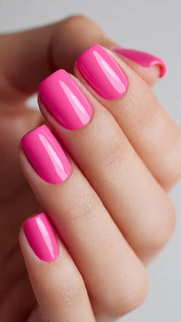 18 Short Summer Nails That Are Cute, Bright & Totally Save-Worthy Ideas to Elevate Your Style 3 ultra realistic vertical 23 close up photo of shor