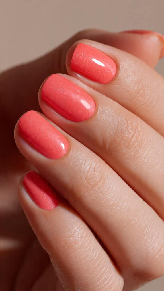 18 Short Summer Nails That Are Cute, Bright & Totally Save-Worthy Ideas to Elevate Your Style 2 ultra realistic vertical 23 photo of short natural