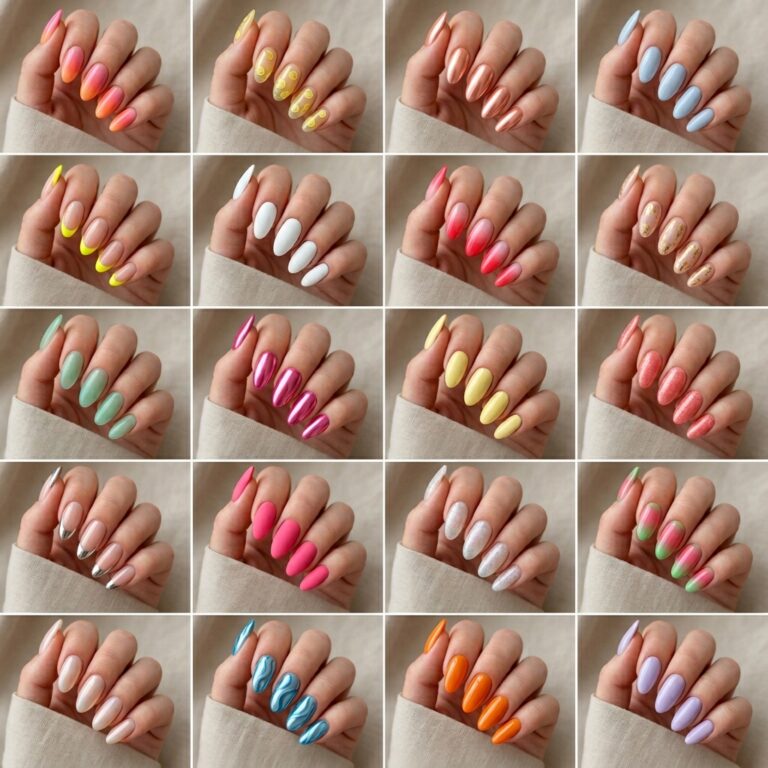 Almond nail ideas collage 202605041100