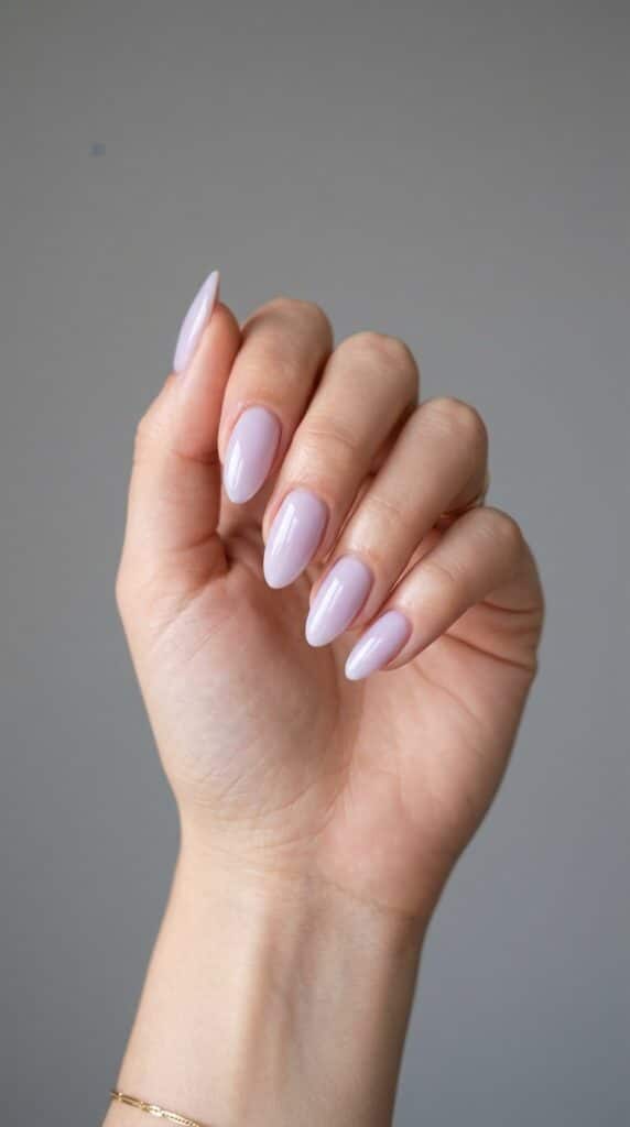 20 July Almond Nail Ideas That Hit Every Summer Trend Ideas to Elevate Your Style 21 Almond nails milky lavender 202605041057