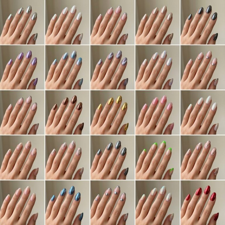 Chrome nail ideas collage 202605031257