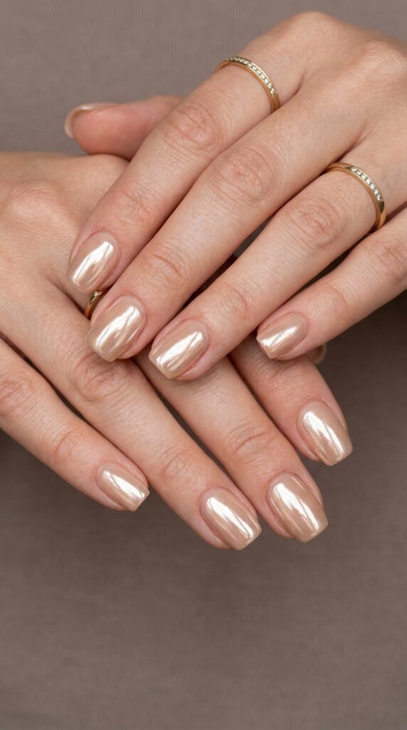 25 Chrome Nail Ideas to Elevate Your Style 5 Feminine hands with acrylic nails 202605031239
