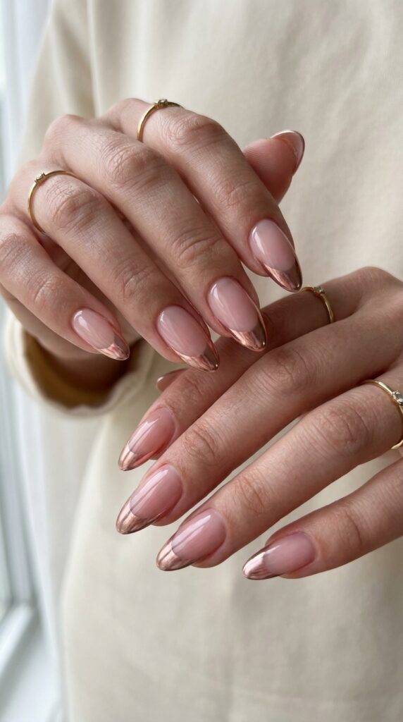25 Chrome Nail Ideas to Elevate Your Style 4 Feminine hands with chrome nails 202605031238