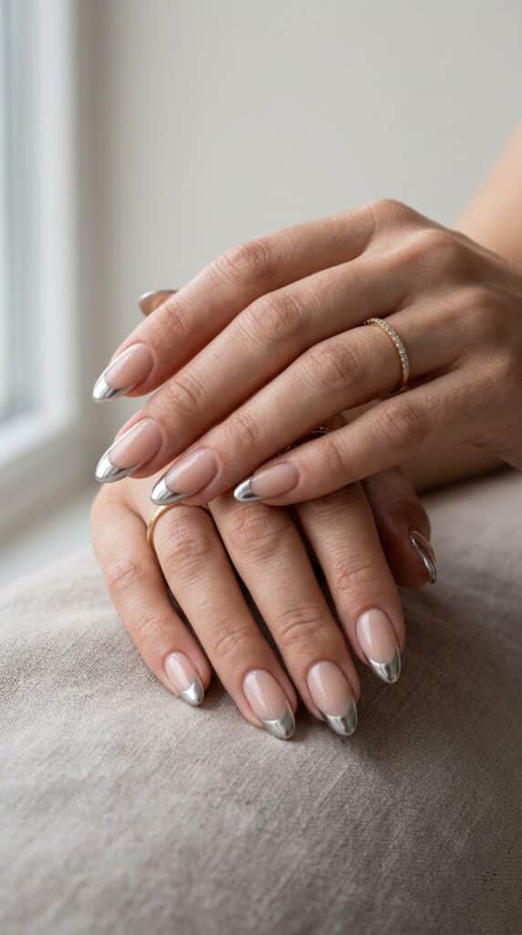 21 Acrylic Nails 2026 Ideas to Elevate Your Style Ideas to Elevate Your Style 10 Feminine hands with chrome nails 202605031337
