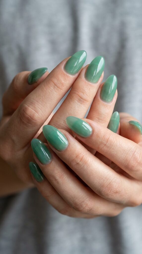 20 July Almond Nail Ideas That Hit Every Summer Trend Ideas to Elevate Your Style 10 Two feminine hands acrylic nails 202605041049