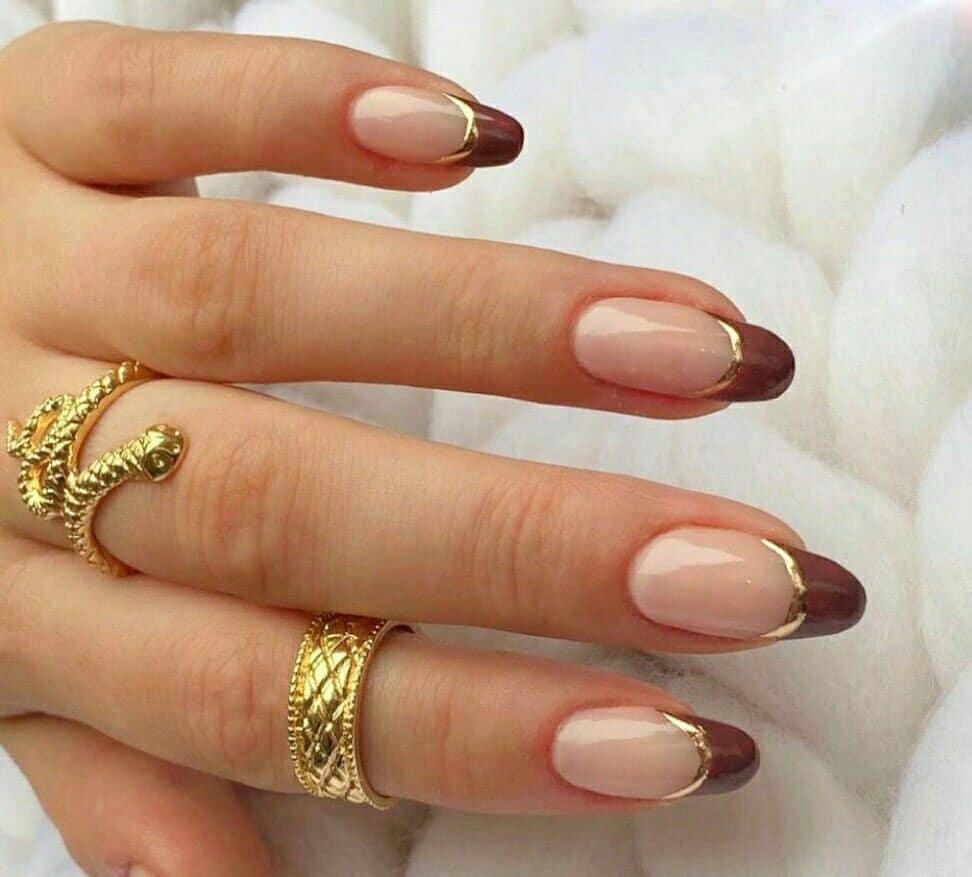 37 Brown French Tip Nails That Feel Chic, Modern, and Wearable 28 image20 3