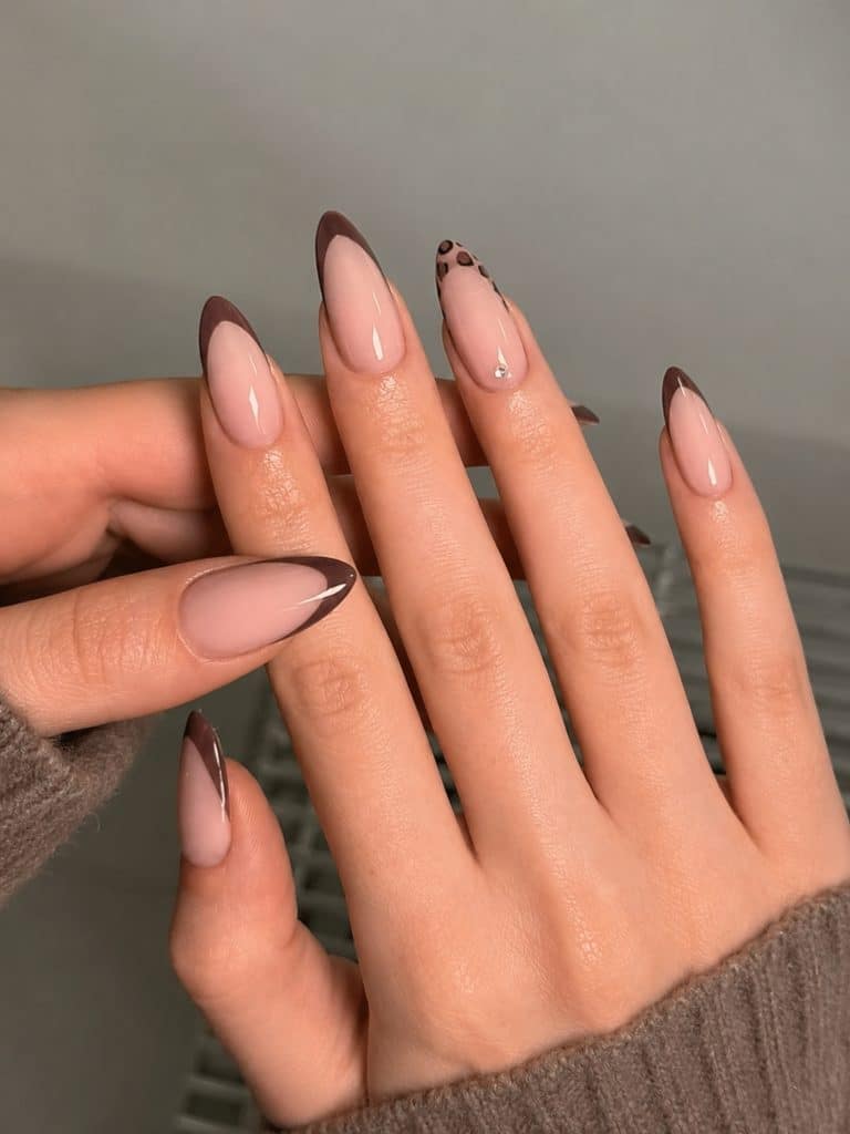 37 Brown French Tip Nails That Feel Chic, Modern, and Wearable 40 image22 768x1024 2