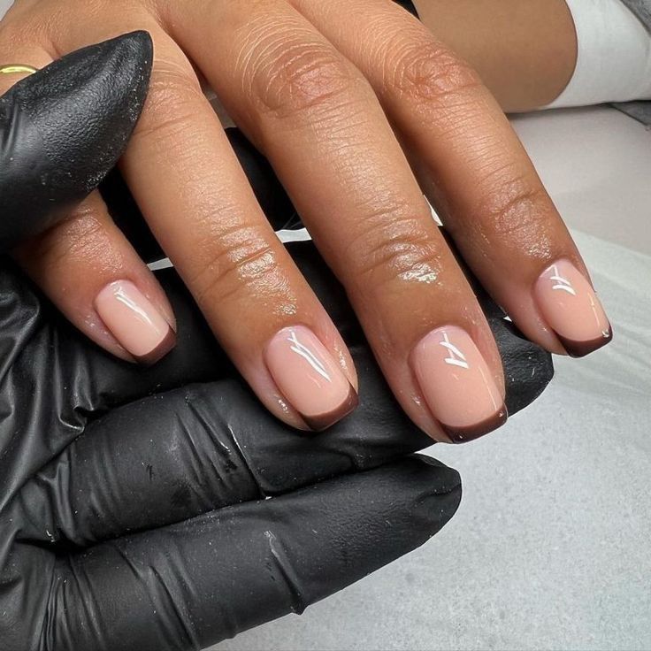 37 Brown French Tip Nails That Feel Chic, Modern, and Wearable 54 image49 2