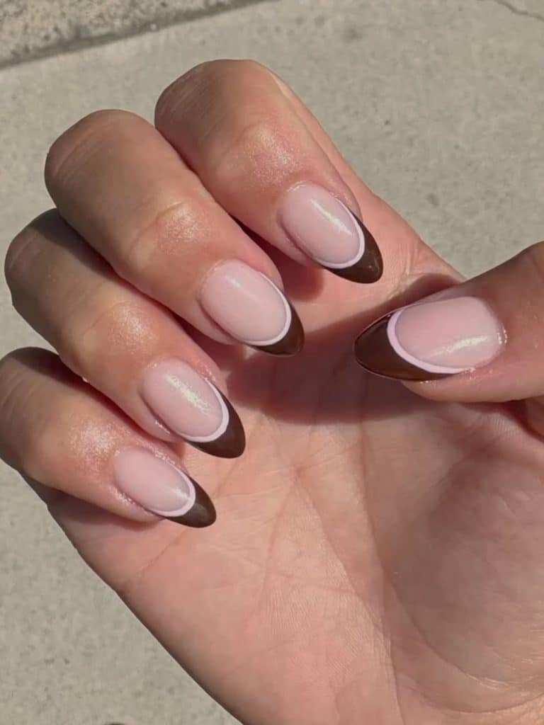 37 Brown French Tip Nails That Feel Chic, Modern, and Wearable 33 image6 2 768x1024 1