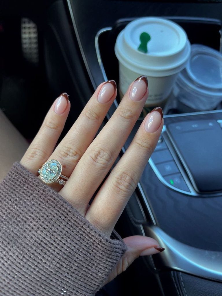 37 Brown French Tip Nails That Feel Chic, Modern, and Wearable 19 image9 2 768x1024 1