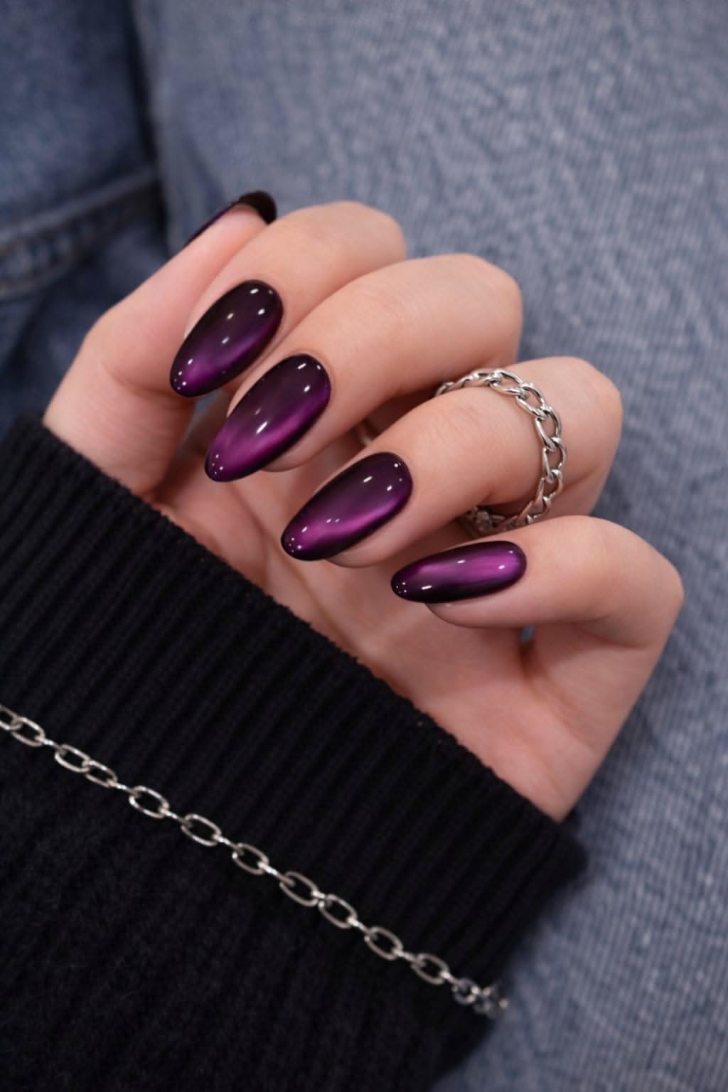 42 Cat Eye Nails Design Ideas That Make Every Manicure Look Magnetic 26 image40 2
