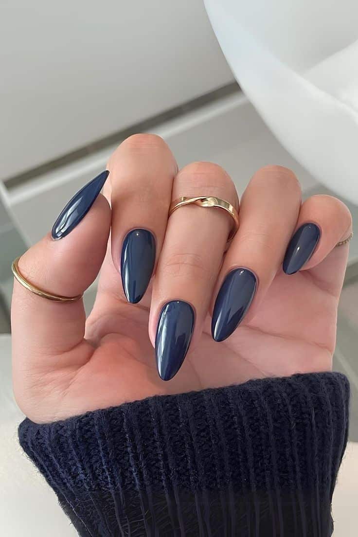 35 Blue Chrome Nails Ideas That Feel Effortlessly Chic 28 image 028